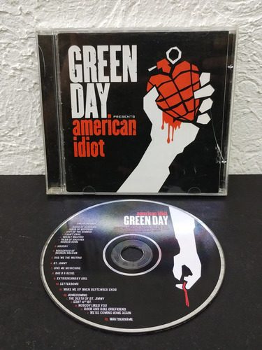 Cd Green Day - American Idiot Warner Music 2004 Original Estándar