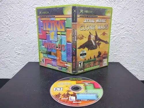 Star Wars Clone Wars & Tetris Worlds Xbox Clasico 2 En 1