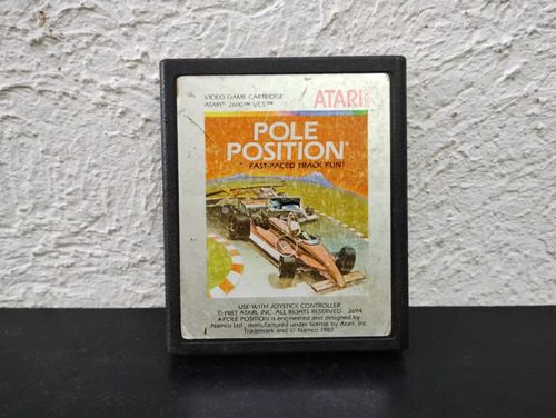Pole Position Para Atari 2600 Año 1983 Original