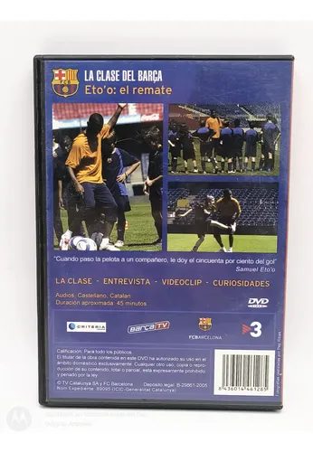 Lote Dvd La Clase Del Barca Fc Barcelona 6 Discos Original