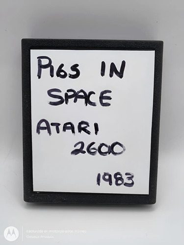Pigs In Space Atari 2600 1983 Sin Etiqueta Funciona Original
