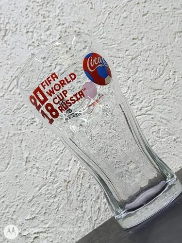 Vaso Coca Cola Fifa World Cup Rusia 2018 Francia Colección Transparente — Coleccionables vintage, años NOW