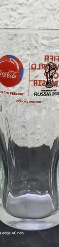 Vaso Coca Cola Fifa World Cup Rusia 2018 Francia Colección Transparente — Coleccionables vintage, años NOW (foto 5)