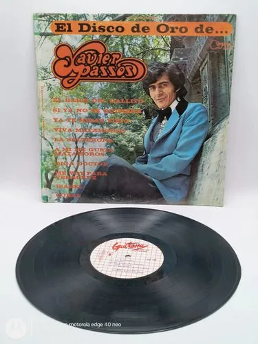 Lp Acetato El Disco De Oro De... Xavier Passos Multimusic Estándar