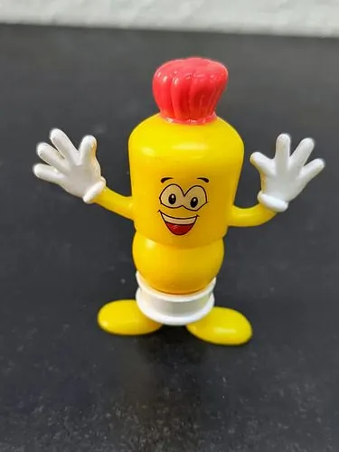 Figura Muñeco Pelón Pelo Rico Nestlé Promocional