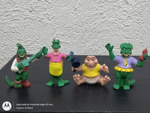 Dinosaurios Familia Sinclair Ricolino Lote 90's Retro 4-pack — Coleccionables vintage, años 90s