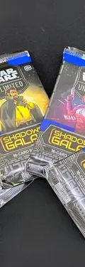 Sobres Star Wars Unlimited Shadows Of The Galaxy 4-pack Star Wars Unlimited Inglés — Coleccionables vintage, años NOW
