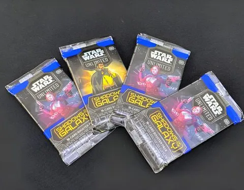 Sobres Star Wars Unlimited Shadows Of The Galaxy 4-pack Star Wars Unlimited Inglés