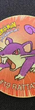 Lote Tazos Pokémon 1 #19 Rattata Y #54 Spyduck 1998 Original — Coleccionables vintage, años 90s (foto 2)