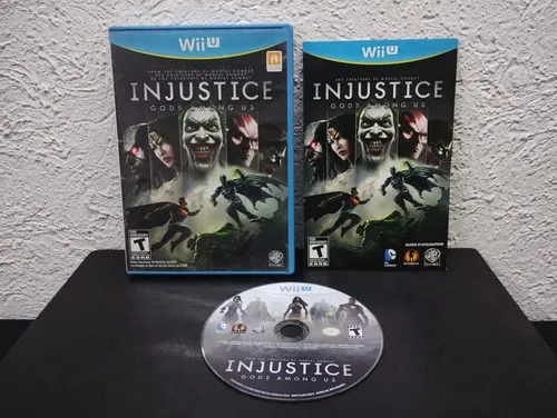 Injustice: Gods Among Us Nintendo Wii U Usado Original — Gaming vintage, años NOW
