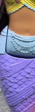 Muñeca Barbie Dreamtopia Diseño Sirenas Color Morado Mate — Coleccionables vintage, años NOW (foto 4)