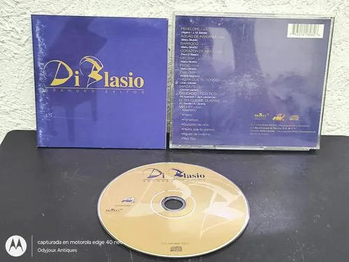 Cd Di Blasio - Grandes Éxitos Bmg Music 1996 Original — Audio vintage, años 90s