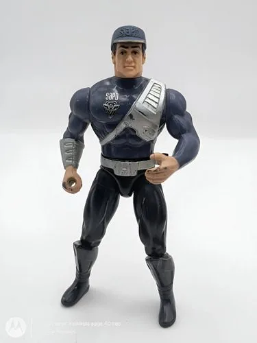 Figura De Acción Demolition Man Battle Baton Spartan 1993 — Coleccionables vintage, años 90s