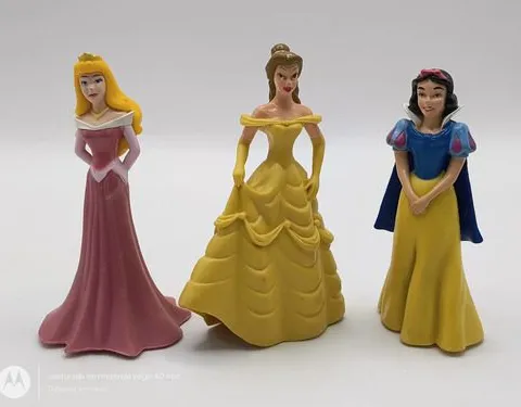 Princesas Disney Bella Aurora Blanca Nieves Mcdonald's 90's
