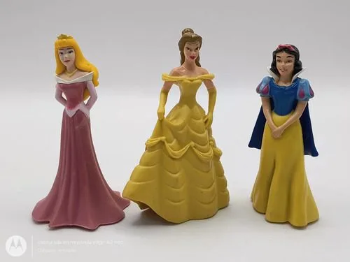 Princesas Disney Bella Aurora Blanca Nieves Mcdonald's 90's — Coleccionables vintage, años 90s
