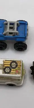 Lote 4 Mini Carritos Micro Machines Moose De Los 80's 90's Lote 4 Mini Carritos Micro Machines Moose De Los 80s Verde Azul Blanco Plateado — Coleccionables vintage, años 80s (foto 6)