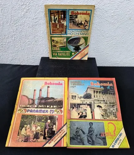 Lote Revistas Bohemia Vintage De Los 70's 3-pack Originales — Coleccionables vintage, años 70s