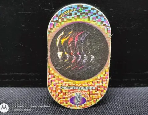 Tazo Sabritas Sabritoing Power Rangers 90's #100 Retro Orig