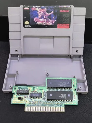 Fatal Fury Tm 1991 Snk Super Nintendo Snes Original