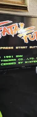 Fatal Fury Tm 1991 Snk Super Nintendo Snes Original — Gaming vintage, años 90s (foto 8)