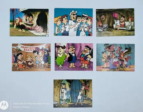Lote Tarjetas Los Picapiedras 7pack 1994 Cardz Hanna-barbera