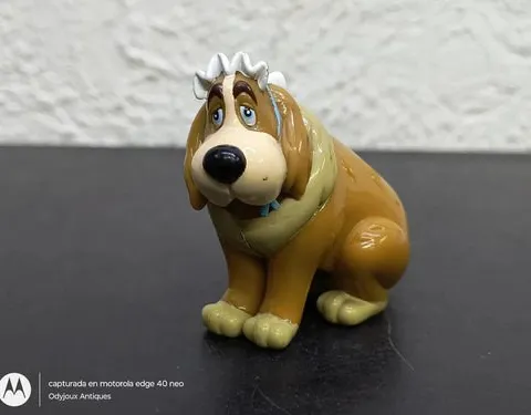 Figura Nana Perrita De Peter Pan Disney Vintage Original