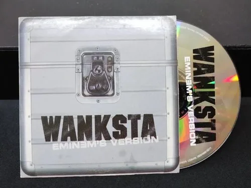 Cd Eminem Wanksta (eminem's Versión) Single 2003 Promo Usa Sencillo — Audio vintage, años NOW