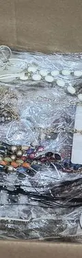 Lote Maxicollares Y Collares Largos 105pz Fashion Jewerly Negro — Coleccionables vintage, años NOW (foto 8)