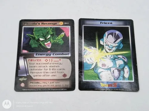 Cartas Dragon Ball Z By Fun Piccolo Y Frieza 2000 Bird Stud. Par De Cartas Dragon Ball Z By Fun Piccolo Y Frieza 2000 Bird Studios Inglés — Coleccionables vintage, años NOW
