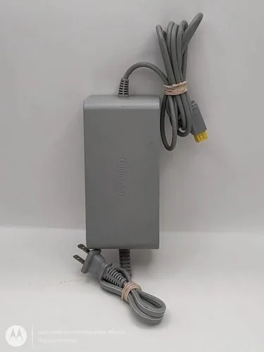 Cargador Fuente De Poder Nintendo Wii U Original Usado