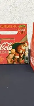 Navidad Coca Cola 90's Cajas Vacías Vintage Botellas 3-pack — Coleccionables vintage, años 90s (foto 3)