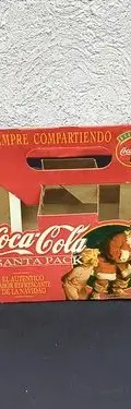 Navidad Coca Cola 90's Cajas Vacías Vintage Botellas 3-pack — Coleccionables vintage, años 90s (foto 4)