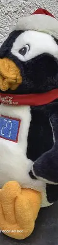 Peluche Pingüino Coca Cola Colección El Tesoro De La Navidad Negro — Coleccionables vintage, años 90s (foto 3)