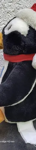 Peluche Pingüino Coca Cola Colección El Tesoro De La Navidad Negro — Coleccionables vintage, años 90s (foto 6)