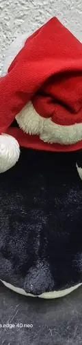 Peluche Pingüino Coca Cola Colección El Tesoro De La Navidad Negro — Coleccionables vintage, años 90s (foto 7)