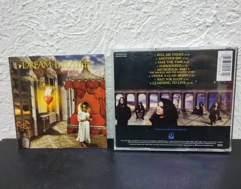 Cd Dream Theater - Images And Words Solo Caja Y Portada   Estándar