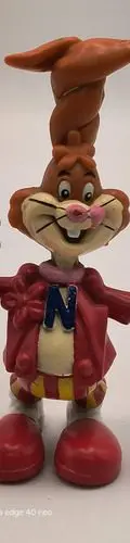 Figura Conejo Nesquik Nestle Orejas Cruzadas Vintage Retro — Coleccionables vintage, años 80s