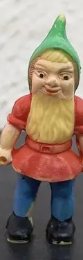 Juguete Figura Enanito Ghonmo De Plástico Vintage 80's — Coleccionables vintage, años 80s