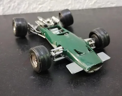 Fórmula 1 Brm 136 Politoys Escala 1:32 Fk7 Reparar/piezas Verde