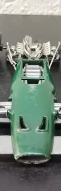 Fórmula 1 Brm 136 Politoys Escala 1:32 Fk7 Reparar/piezas Verde — Decoración vintage, años 60s (foto 2)