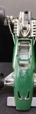 Fórmula 1 Brm 136 Politoys Escala 1:32 Fk7 Reparar/piezas Verde — Decoración vintage, años 60s (foto 6)