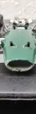 Fórmula 1 Brm 136 Politoys Escala 1:32 Fk7 Reparar/piezas Verde — Decoración vintage, años 60s (foto 9)