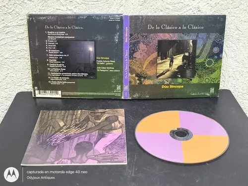Cd Dúo Sincopa - De Lo Clásico A Lo Clásico Urtext 2002 Mex — Audio vintage, años NOW