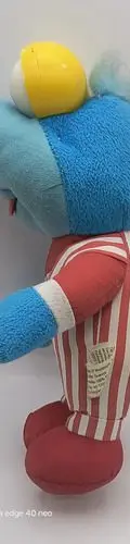 Peluche Gonzo De Los Muppets Babies Mcdonald's 1994 Retro Azul Claro — Coleccionables vintage, años 90s (foto 4)