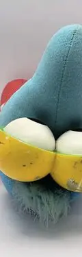Peluche Gonzo De Los Muppets Babies Mcdonald's 1994 Retro Azul Claro — Coleccionables vintage, años 90s (foto 6)