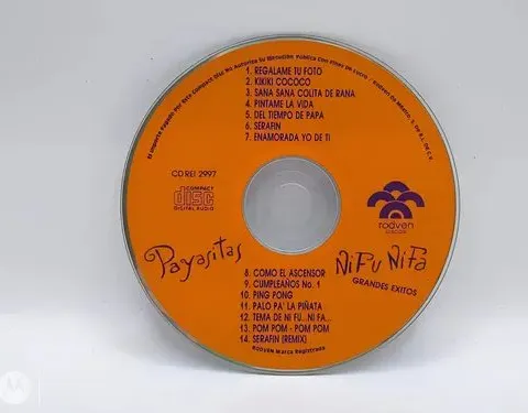 Cd Payasitas Ni Fu Ni Fa- Grandes Éxitos Solo Disco Original