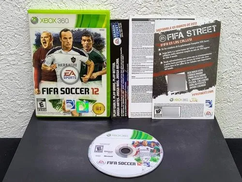 Fifa Soccer 12 Para Xbox 360 Ea Sports Usado Original — Gaming vintage, años NOW