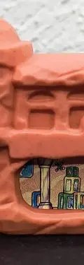 Figura Casa De Los Picapiedra Rosa Mcdonald's 90's Vintage — Coleccionables vintage, años 90s