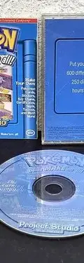 Cd Project Studio Pokémon Edición Azul Para Pc Original Cd Project Studio Pokémon Edición Azul — Audio vintage, años 90s
