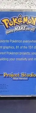 Cd Project Studio Pokémon Edición Azul Para Pc Original Cd Project Studio Pokémon Edición Azul — Audio vintage, años 90s (foto 3)